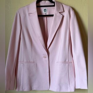 Anne Klein Light Pink Blazer